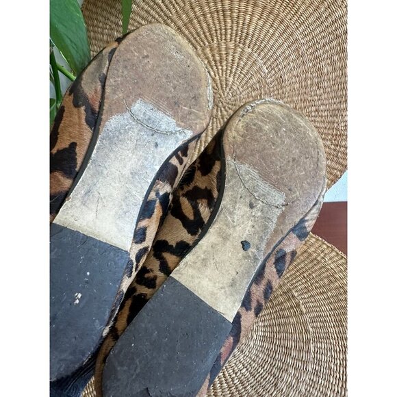 Nine West women’s size 6.5 cheetah flats - Picture 10 of 11